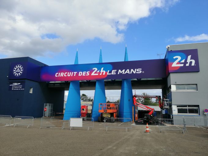 24 Uur Le Mans 2024 ingang circuit