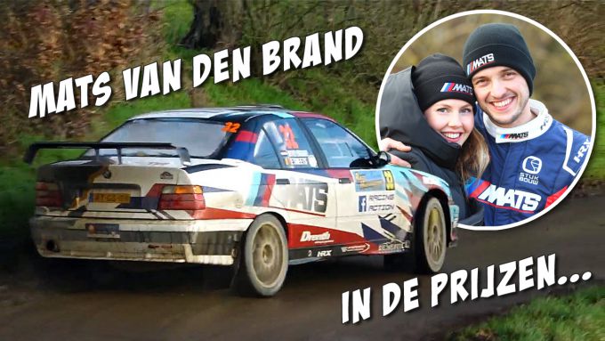Mats van den Brand Belgian Rally Championship BMW RACB M-Cup