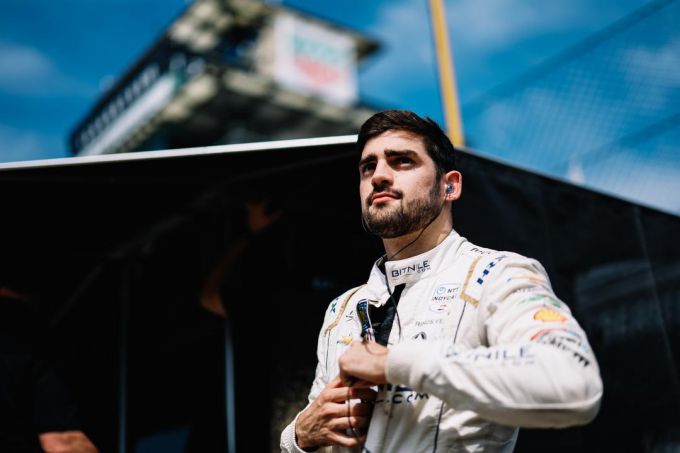 Rinus Veekay Conor Daly en Ryan Hunter-Reay