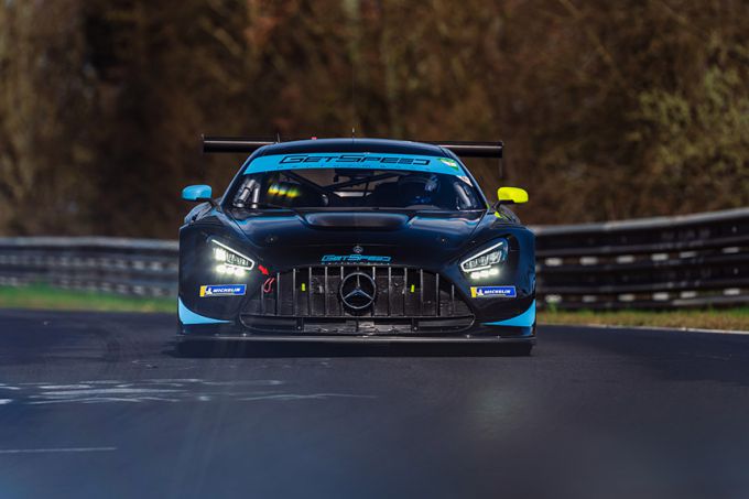 Mercedes Getspeed Performance volop aan het testen