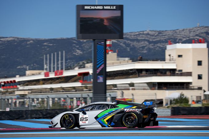 Imperiale_Racing_Lamborghini testdag 5 maart 2024 Circuit Paul Ricard
