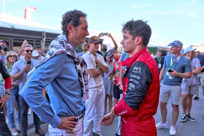 Lewis Hamilton Ferrari John Elkann