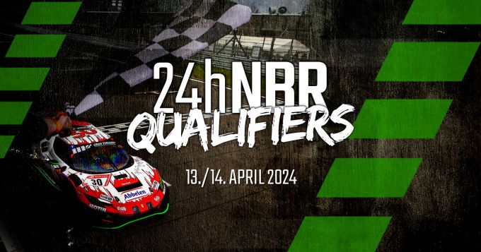 ADAC 24 hour Nürburgring Qualifiers event poster