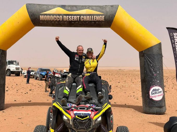 2024 Morocco Desert Challenge Anja van Loon en Wouter de Graaff