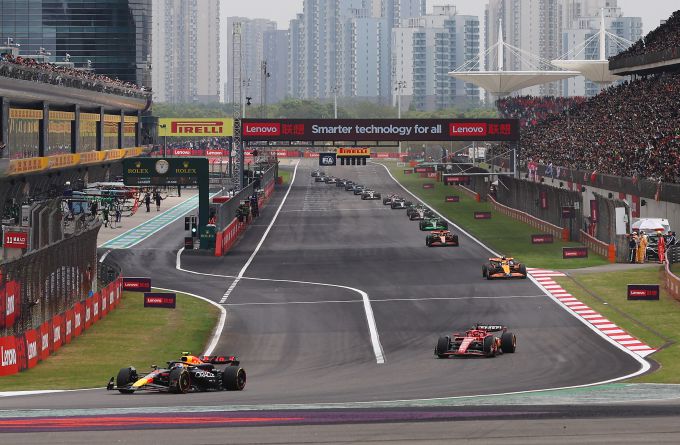 Uitslag Sprintrace F1 China