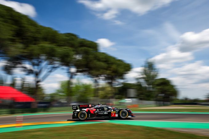 FIA WEC 6 Hours of Imola Foto 8 Toyota Nr7 actie