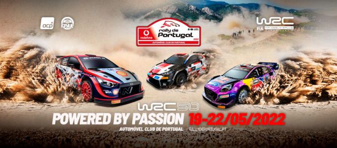 WRC Rally de Portugal 2024 event poster