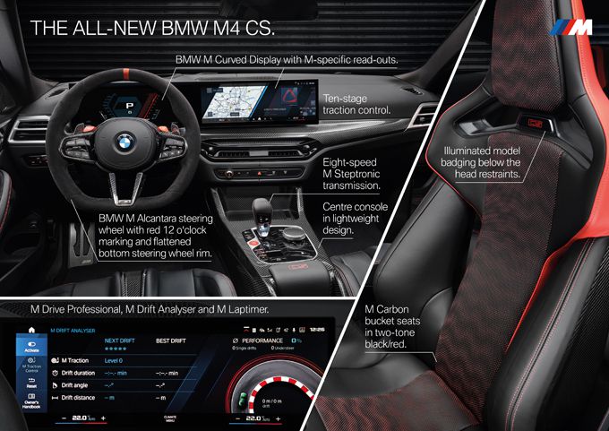 De Gloednieuwe BMW M4 CS