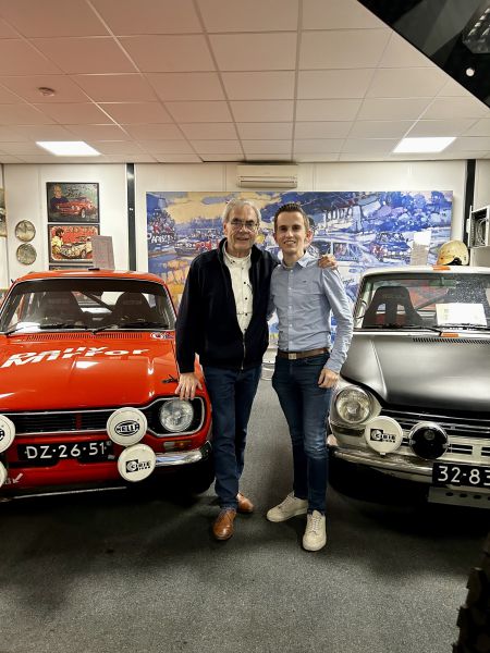 ELE Rally 2024 Max Dijkmans en Wim Luijbregts