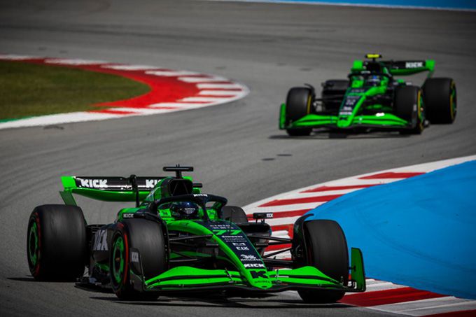 KICK Sauber F1 Team heeft fel gestreden in de Grand Prix van Spanje