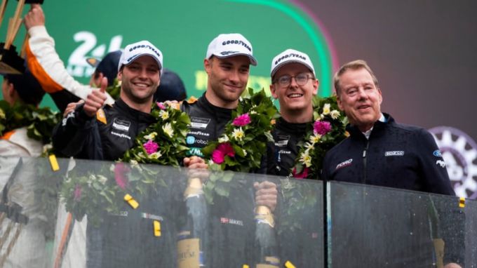 24 Uur Le Mans 2024 Ford Mustang Foto 3