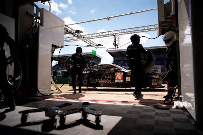 24 Uur Le Mans 2024 Ford Mustang Foto 5