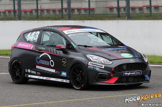 Coureur Calvin de Groot succesvol in Ford Fiesta Sprint Cup