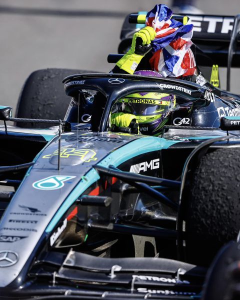 Lewis Hamilton F1 Mercedes @ GP Engeland 2024