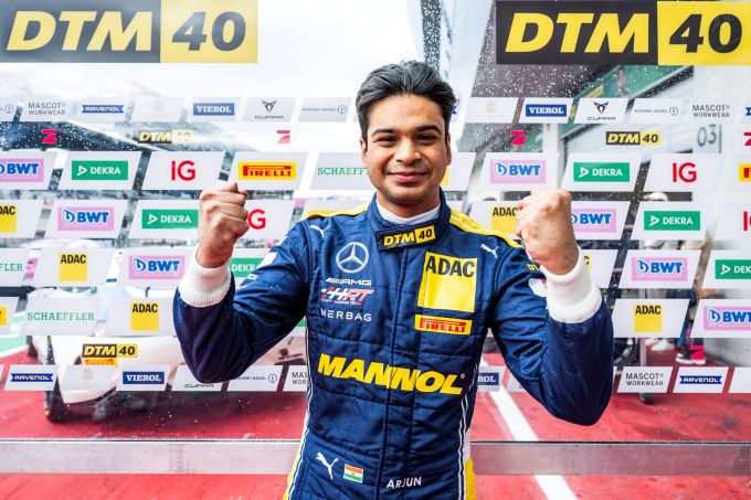 DTM Red Bull Ring 2024 Foto 1 Pole_Nr36_Arjun_Maini_IND_Mercedes-AMG_GT3_Mercedes-AMG_Team_HRT