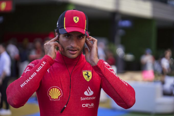 Ferrari-coureur Carlos Sainz