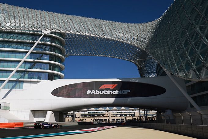 #F1 results Post-Season F1-test Abu Dhabi 