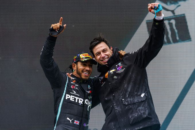 Lewis Hamilton Toto Wolff