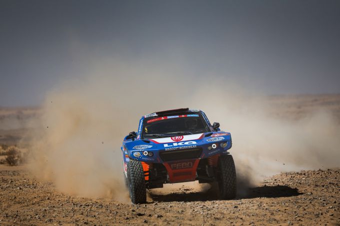 Echte Dakar-dag in het stof voor Tim en Tom