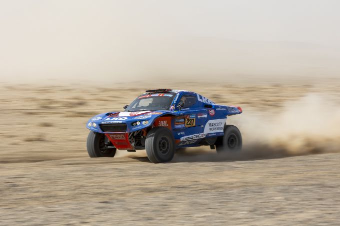 Echte Dakar-dag in het stof voor Tim en Tom