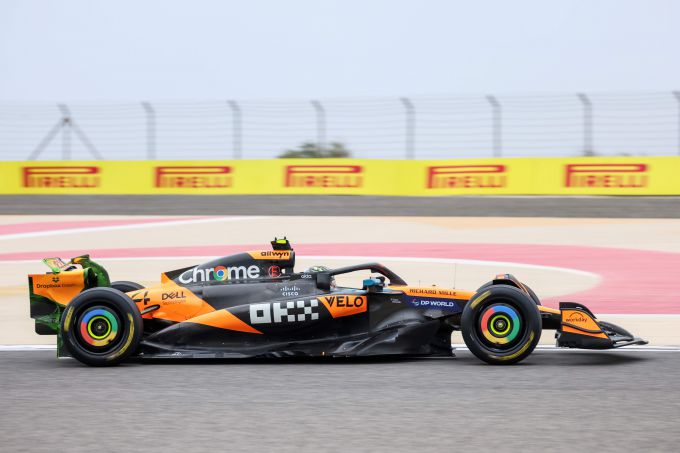 Lando Norris F1 pre-season test