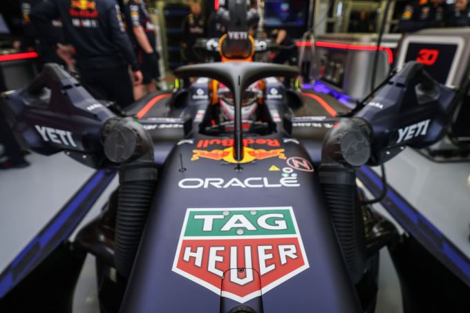 Oracle Red Bull Racing Bahrain International Circuit Max Verstappen Liam Lawson test- en filmdag RB21 Foto 23