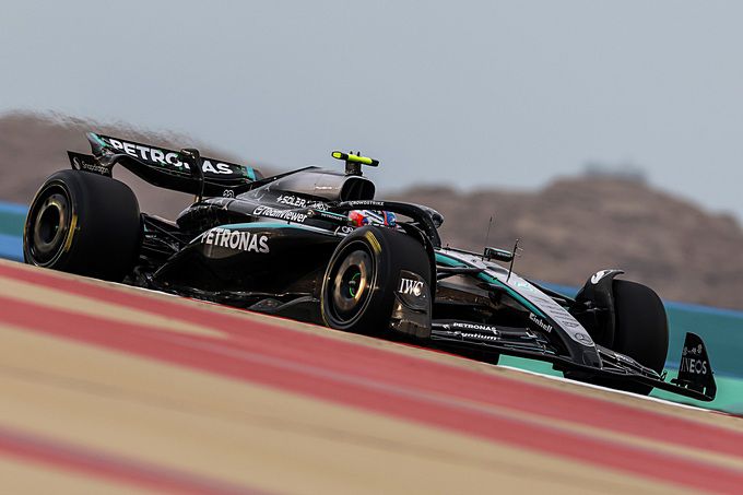 #F1Testing Mercedes W16