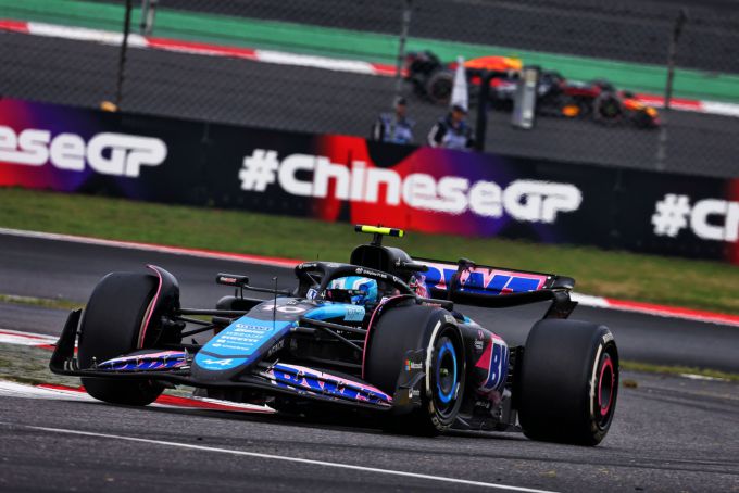 BWT Alpine Formula One Team F1 GP China 2024 actie