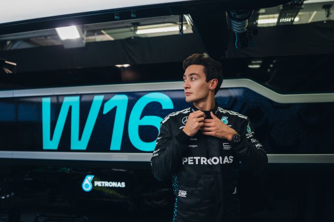 George Russell banden F1 2026