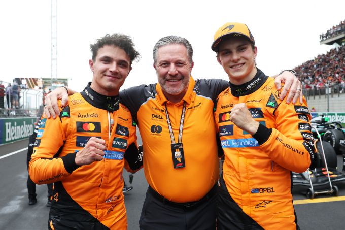 Gunther Steiner Oscar Piastri Lando Norris