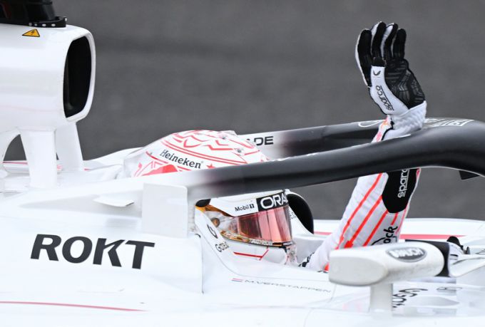 Max Verstappen winnaar GP Japan 2025 perfect afscheid Honda Foto 13