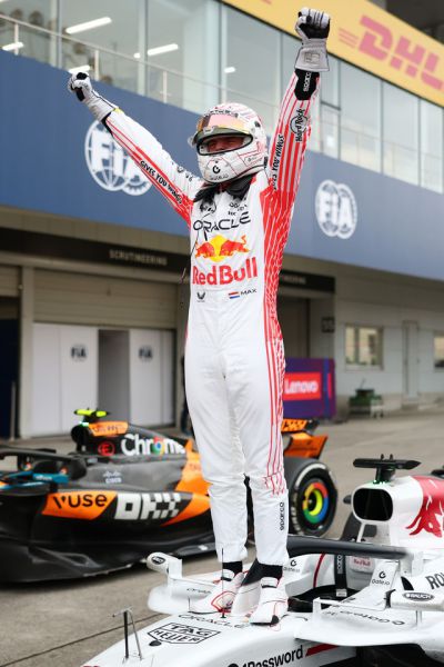 Max Verstappen winnaar GP Japan 2025 perfect afscheid Honda Foto 14