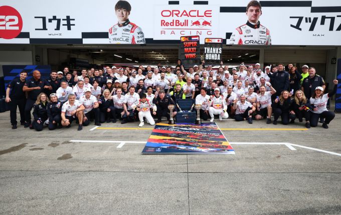 Max Verstappen winnaar GP Japan 2025 perfect afscheid Honda Foto 6