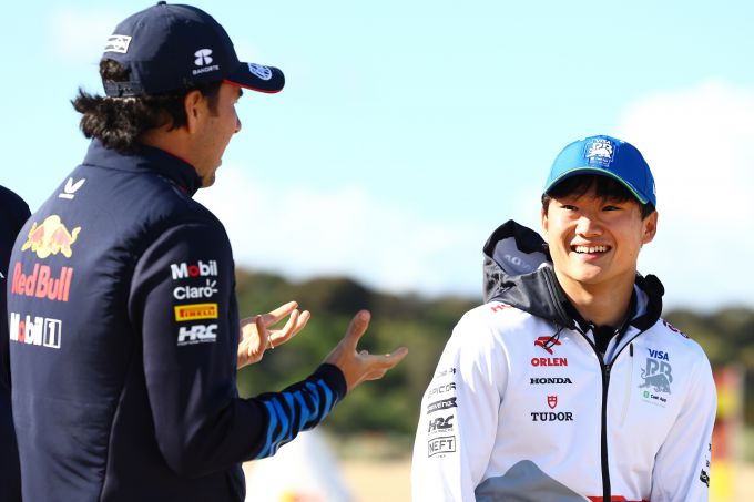 Sergio Perez Yuki Tsunoda Liam Lawson