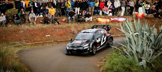 FIA WRC Rally Islas Canarias Rovanpera Toyota Yaris