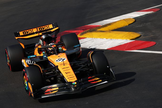Oscar Piastri Monaco McLaren Lando NOrris
