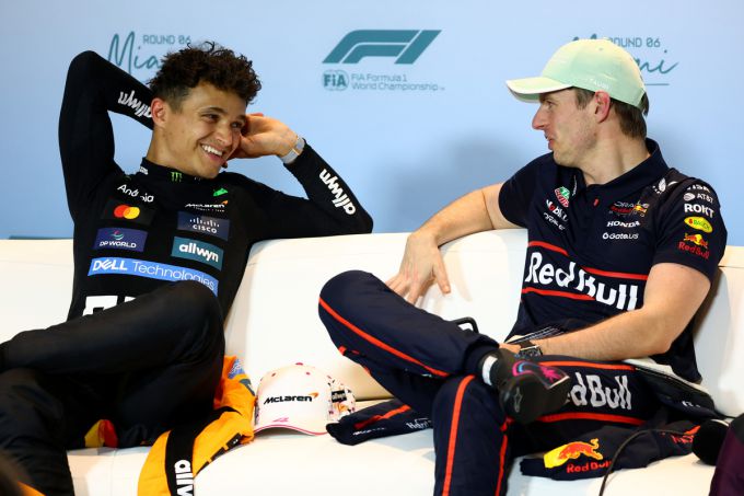 Lando Norris Max Verstappen