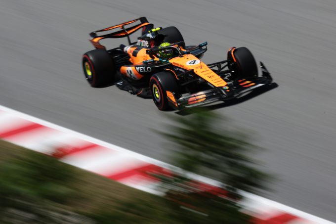 Lando Norris McLaren Max Verstappen