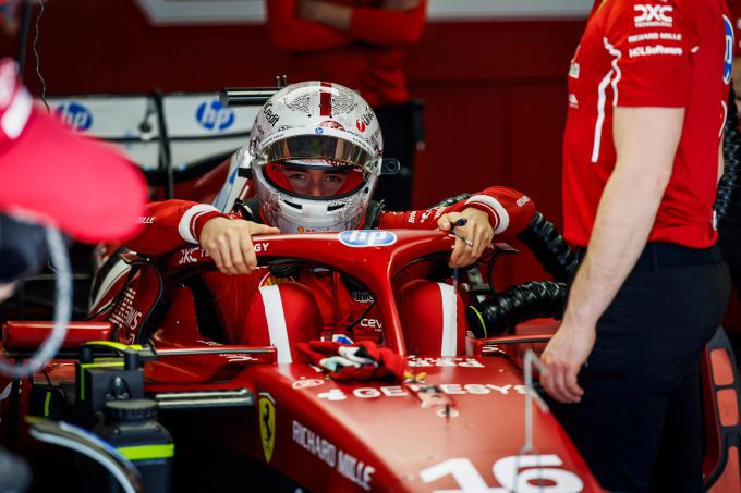 Charles Leclerc F1 Ferrari