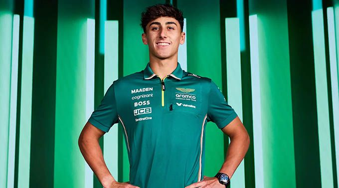 Aston Martin Aramco F1 Team Mari Boya