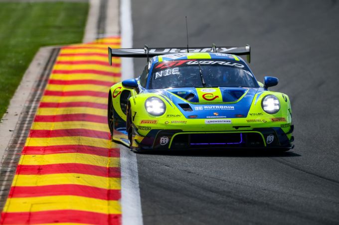 CrowdStrike 24 Hours of Spa Porsche 911 GT3 R Rutronik Racing Nr96 Müller(Gold)/Niederhauser(Platinum)/Picariello(Gold) PRO