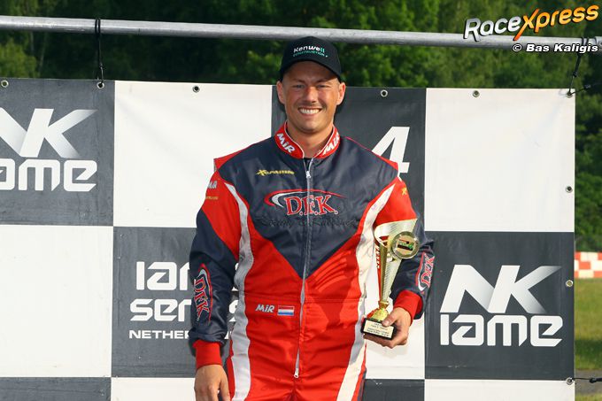 Zanger en racer Randy Schoonderwaldt pakt podium in Kerpen waar ooit Michael Schumacher begon met racen