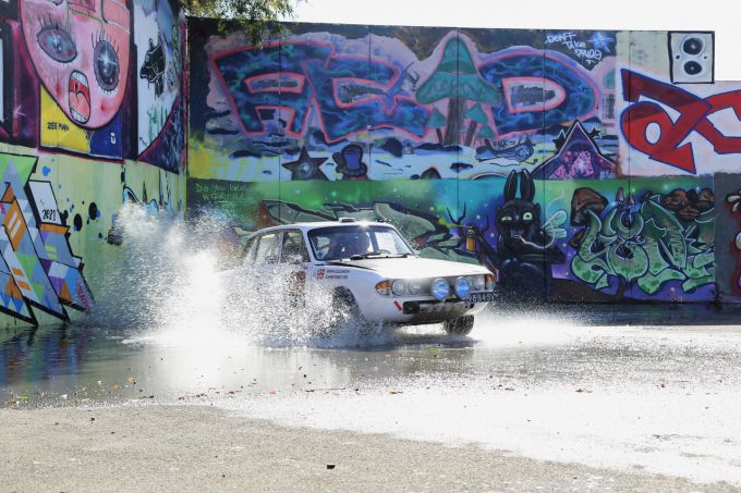 ADAC Eifel Rally Festival XJB 305H Triumph 2.5 PI #88 historic rallycar Ton Cornelissen Foto 14