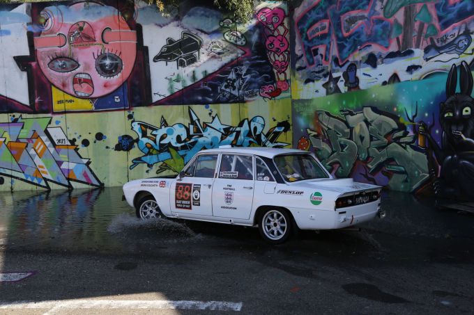 ADAC Eifel Rally Festival XJB 305H Triumph 2.5 PI #88 historic rallycar Ton Cornelissen Foto 16