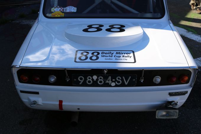 ADAC Eifel Rally Festival XJB 305H Triumph 2.5 PI #88 historic rallycar Ton Cornelissen Foto 17