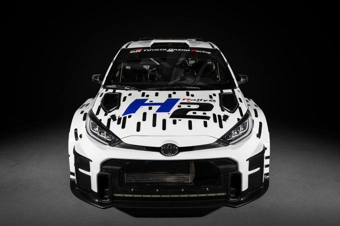 Toyota GR Yaris Rally2 H2 Concept met waterstofmotor FIA WRC Foto 1