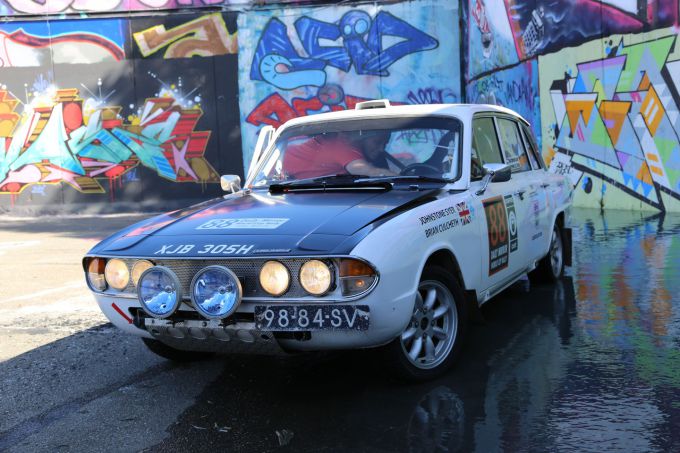 ADAC Eifel Rally Festival XJB 305H Triumph 2.5 PI #88 historic rallycar Ton Cornelissen Foto 20