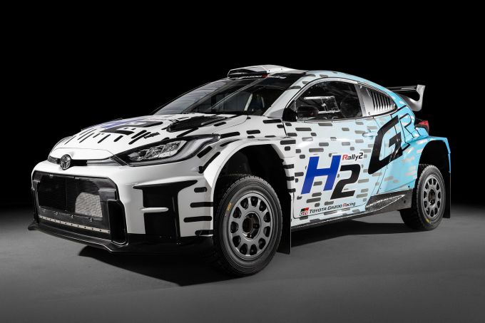 Toyota GR Yaris Rally2 H2 Concept met waterstofmotor FIA WRC Foto 2
