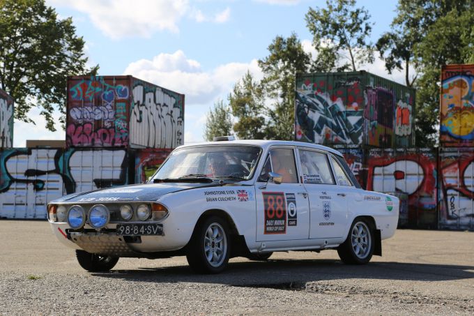 ADAC Eifel Rally Festival XJB 305H Triumph 2.5 PI #88 historic rallycar Ton Cornelissen Foto 1