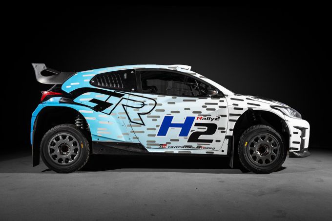 Toyota GR Yaris Rally2 H2 Concept met waterstofmotor FIA WRC Foto 3